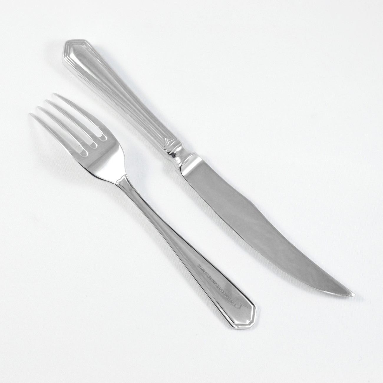 Stainless Steel Steak Knives & Forks – The Sheffield Cutlery Shop